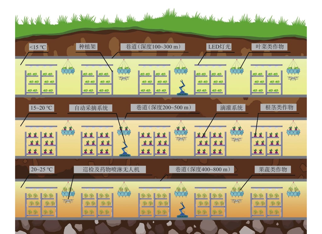 Researchers Propose Underground Farming in China’s Abandoned Coal Mines
