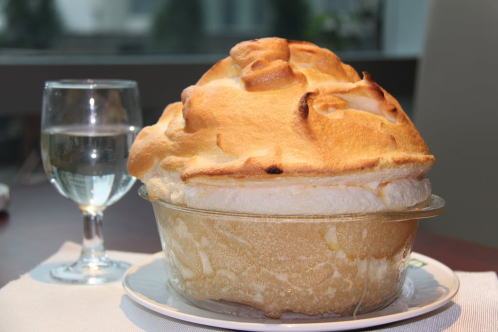 A soufflé at Tai Ping Koon Restaurant in Tsim Sha Tsui. A soufflé at Tai Ping Koon Restaurant in Tsim Sha Tsui.