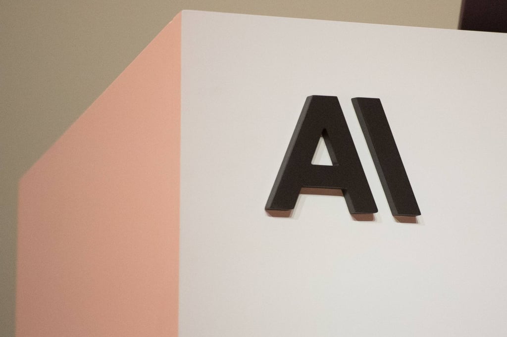 The Anthropic logo is seen at an event hosted by the company in San Francisco on May 6. Photo: dpa The Anthropic logo is seen at an event hosted by the company in San Francisco on May 6. Photo: dpa