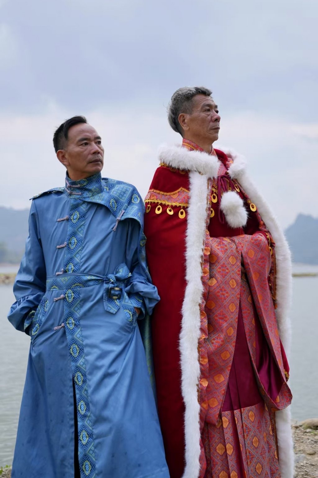 Proudly modelling the designs themselves, the cousins have already captured the Chinese market and are now drawing orders from customers in Japan and the US. Photo: gxnews.com.cn