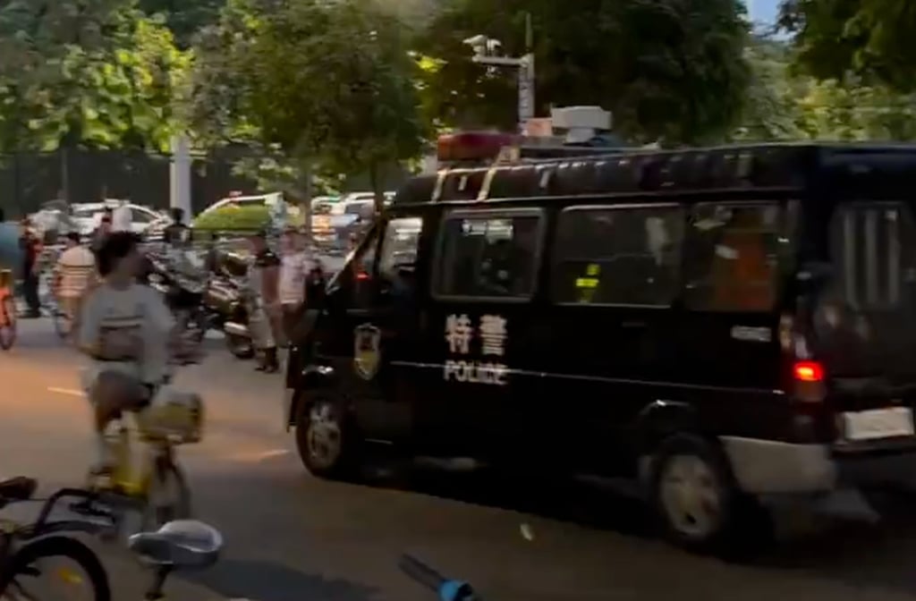 Police promptly arrived and injured people were sent to hospital for treatment, according to the authorities. Photo: Handout