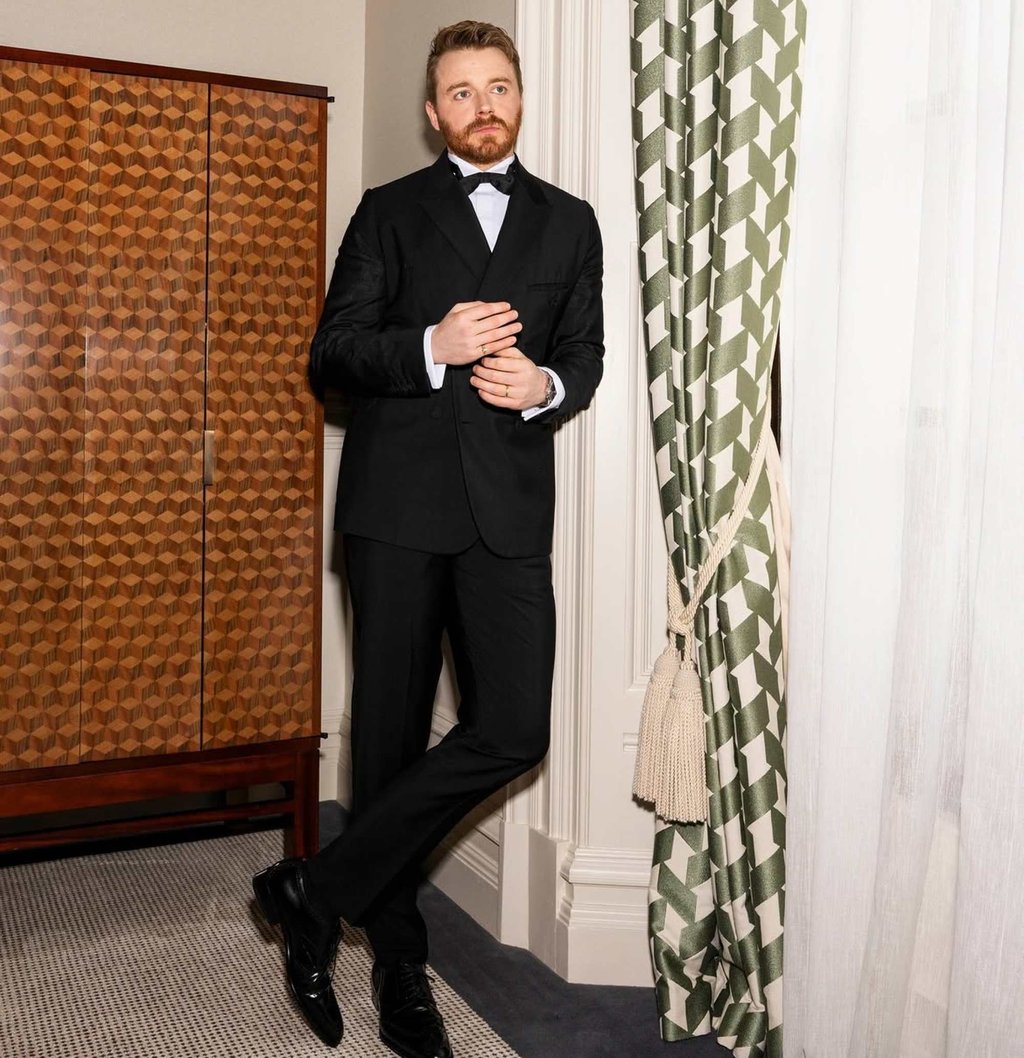 Jack Lowden looking the part? James Bond is often seen in black tie. Photo: @britishgq/Instagram Jack Lowden looking the part? James Bond is often seen in black tie. Photo: @britishgq/Instagram