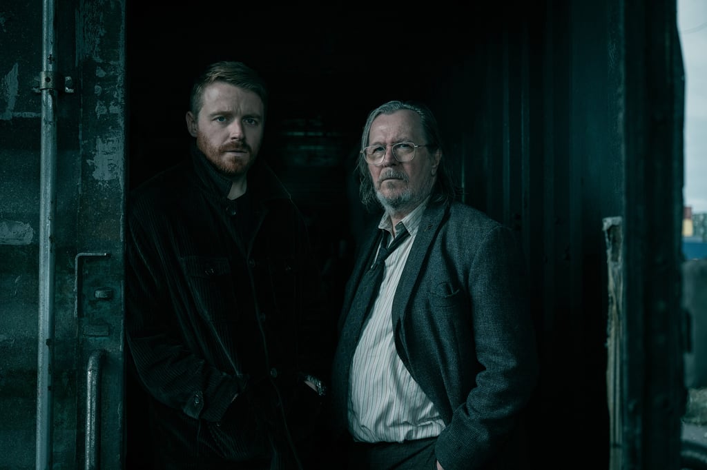 Jack Lowden (left) and Gary Oldman in Apple TV’s hit show Slow Horses. Photo: TNS Jack Lowden (left) and Gary Oldman in Apple TV’s hit show Slow Horses. Photo: TNS