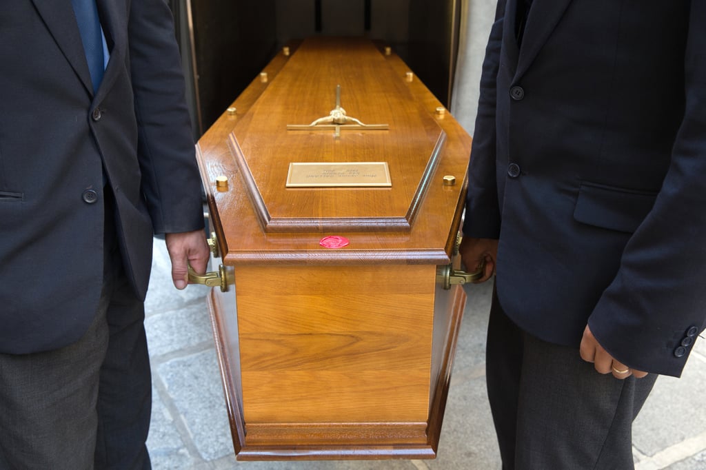 In rural China, families still commonly keep the deceased at home in rented refrigerated coffins for three to seven days before funeral services. Photo: Getty Images In rural China, families still commonly keep the deceased at home in rented refrigerated coffins for three to seven days before funeral services. Photo: Getty Images