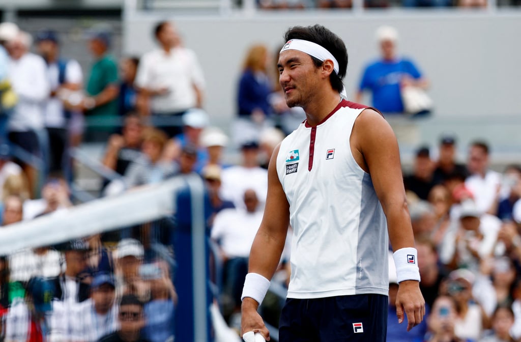 China’s Bu Yunchaokete reacts during a first-round match against Spain’s Rafael Jodar at the US Open on September 2. Bu’s complexion and name draw fascination and confusion from American spectators. Photo: Reuters China’s Bu Yunchaokete reacts during a first-round match against Spain’s Rafael Jodar at the US Open on September 2. Bu’s complexion and name draw fascination and confusion from American spectators. Photo: Reuters