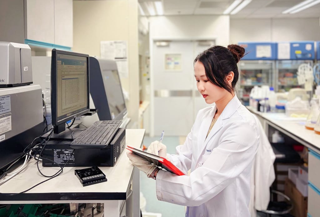 Chui at work in her lab. Photo: courtesy Zara Chui Chui at work in her lab. Photo: courtesy Zara Chui