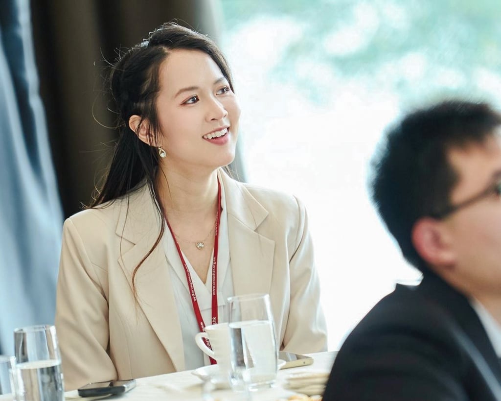 Chui attends a symposium aimed at fostering scientific exchange. Photo: courtesy Zara Chui Chui attends a symposium aimed at fostering scientific exchange. Photo: courtesy Zara Chui