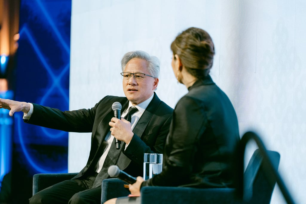 Jensen Huang on data centre construction: “We really could have done a better job being a guest, a new neighbour, to engage the communities”. Photo: The Korea Society