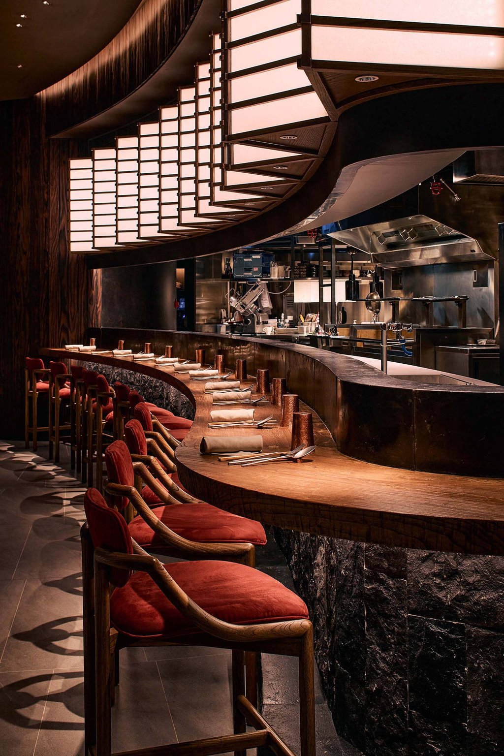 The interior of Gyu+Bar by Miyoshi, in Lee Garden One, Causeway Bay. Photo: Gyu+Bar by Miyoshi The interior of Gyu+Bar by Miyoshi, in Lee Garden One, Causeway Bay. Photo: Gyu+Bar by Miyoshi