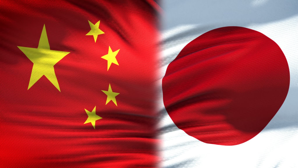 China-Japan relations have soured since November last year. Photo: Shutterstock Images