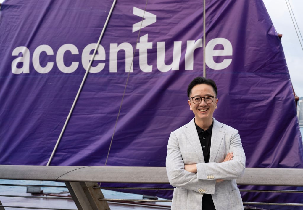 Mainland companies have adopted AI faster because of their willingness to lean in and reinvent, says Robert Hah of Accenture Greater China. Photo: Handout Mainland companies have adopted AI faster because of their willingness to lean in and reinvent, says Robert Hah of Accenture Greater China. Photo: Handout