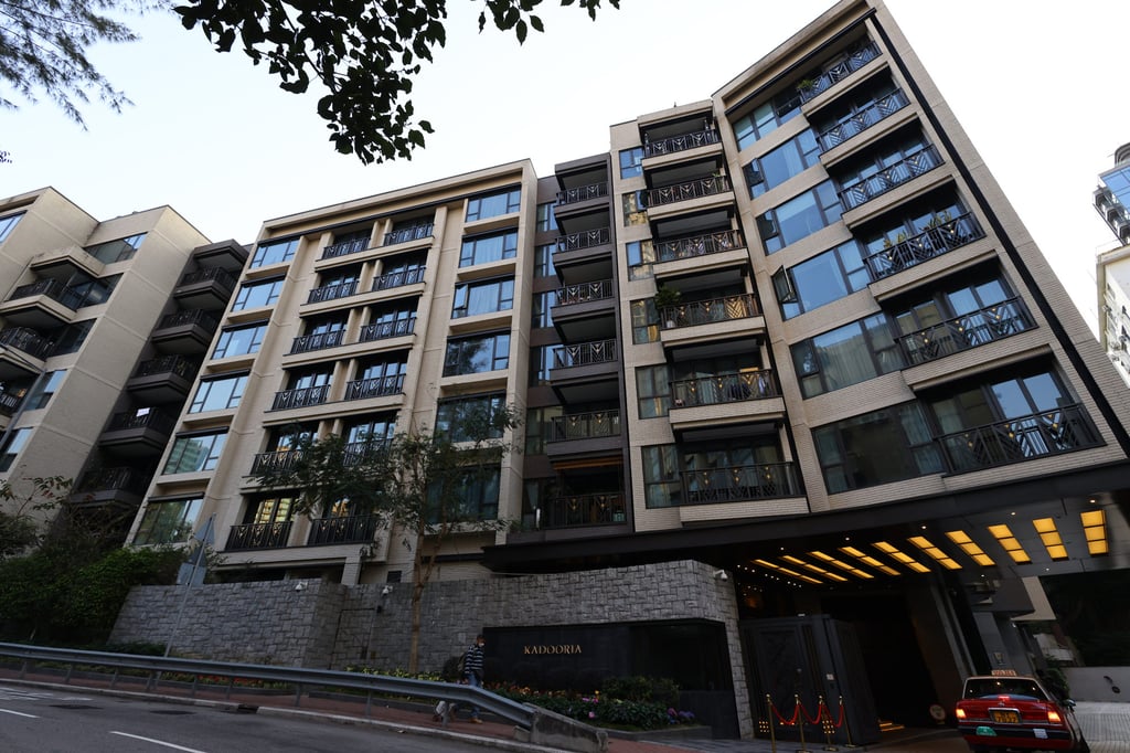 Prosecutor on fiat Charlotte Draycott SC said a rift between Abby Choi and her former in-laws’ family began to grow after she tried to sell a luxury flat at the Kadooria residential estate in Ho Man Tin in 2022. Photo: Dickson Lee Prosecutor on fiat Charlotte Draycott SC said a rift between Abby Choi and her former in-laws’ family began to grow after she tried to sell a luxury flat at the Kadooria residential estate in Ho Man Tin in 2022. Photo: Dickson Lee