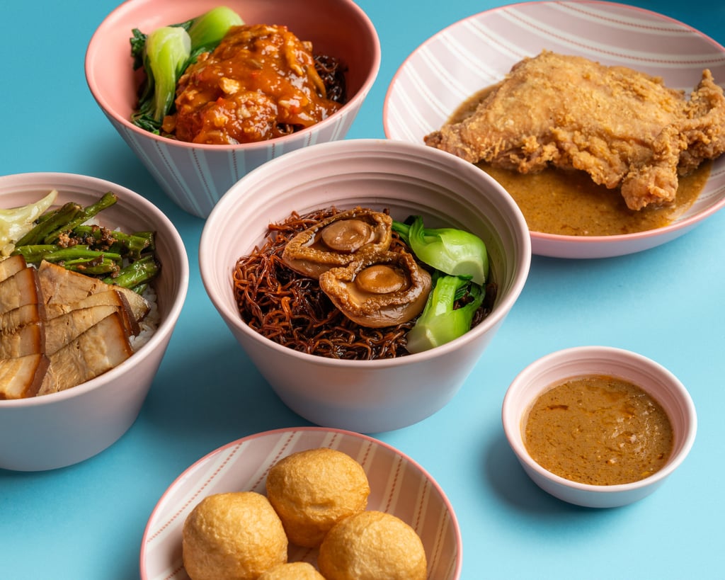 A selection of Chiu Chow dishes made with a 60-year-old master stock from Moon Lok Chao Shan at Hong Kong International Airport. Photo: Moon Lok Chao Shan