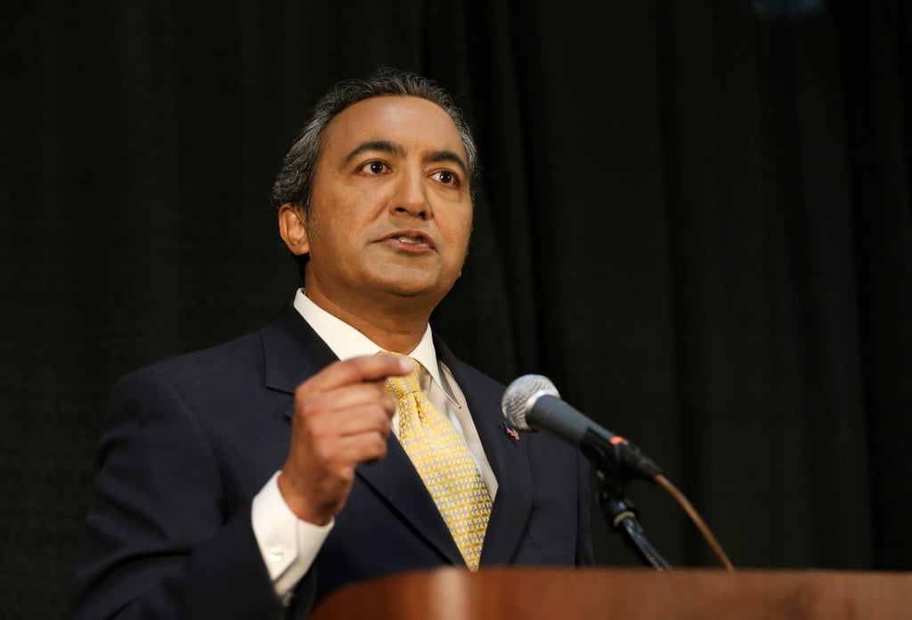 Ami Bera, the Democratic ranking member of the House Foreign Affairs Subcommittee on East Asia and the Pacific, has urged Trump to stand firm on Taiwan. Photo: AP Ami Bera, the Democratic ranking member of the House Foreign Affairs Subcommittee on East Asia and the Pacific, has urged Trump to stand firm on Taiwan. Photo: AP
