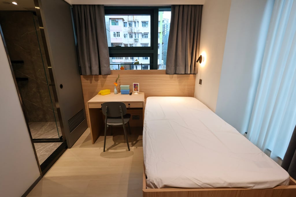 Student hostel Y83 at 83 Wuhu Street, Hung Hom. Photo: Dickson Lee Student hostel Y83 at 83 Wuhu Street, Hung Hom. Photo: Dickson Lee