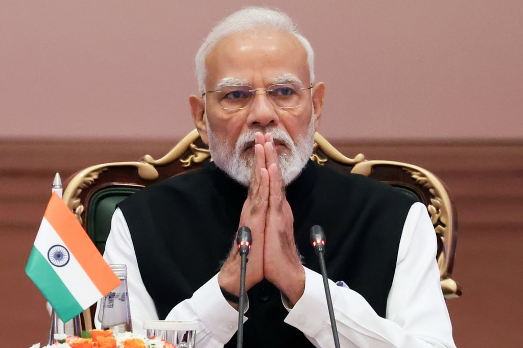 Indian Prime Minister Narendra Modi in New Delhi in September. Photo: AP Indian Prime Minister Narendra Modi in New Delhi in September. Photo: AP