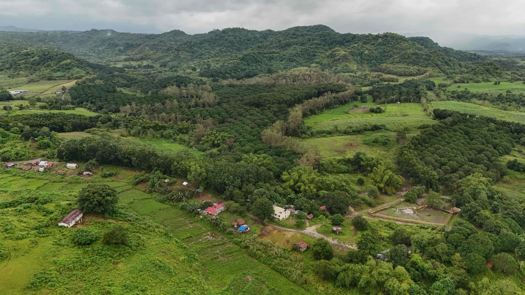 A proposed area where the Pax Silica hub might be built in Capas, Tarlac province, the Philippines. Photo: AFP