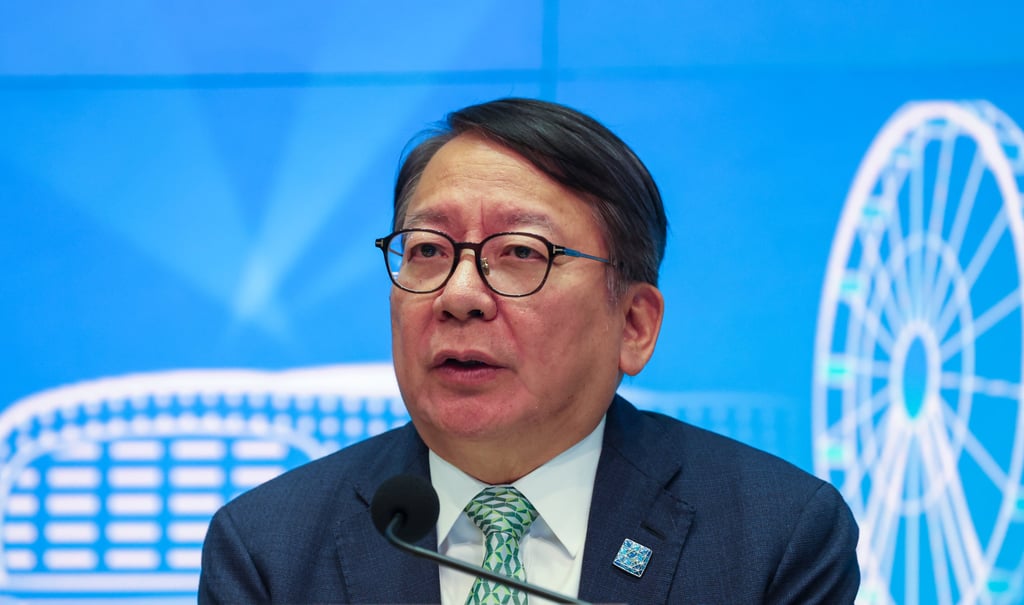 Chief Secretary Eric Chan has said no institutions had expressed financial viability concerns about establishing a presence in the university town in the Northern Metropolis. Photo: Silvia Siu