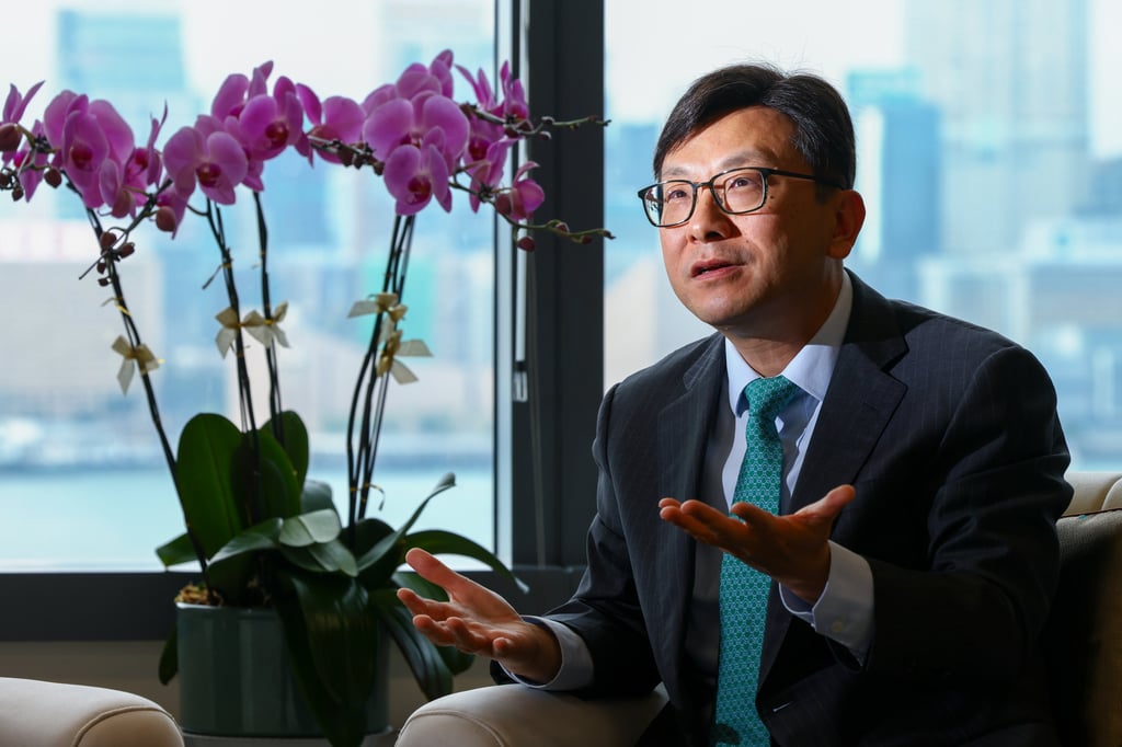 Labour chief Chris Sun. Photo: Dickson Lee Labour chief Chris Sun. Photo: Dickson Lee