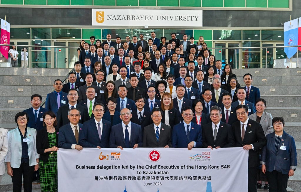 Ma says Central Asian interest in Hong Kong’s capital markets has surged since the city’s delegation, led by Chief Executive John Lee, visited the region in June. Photo: ISD