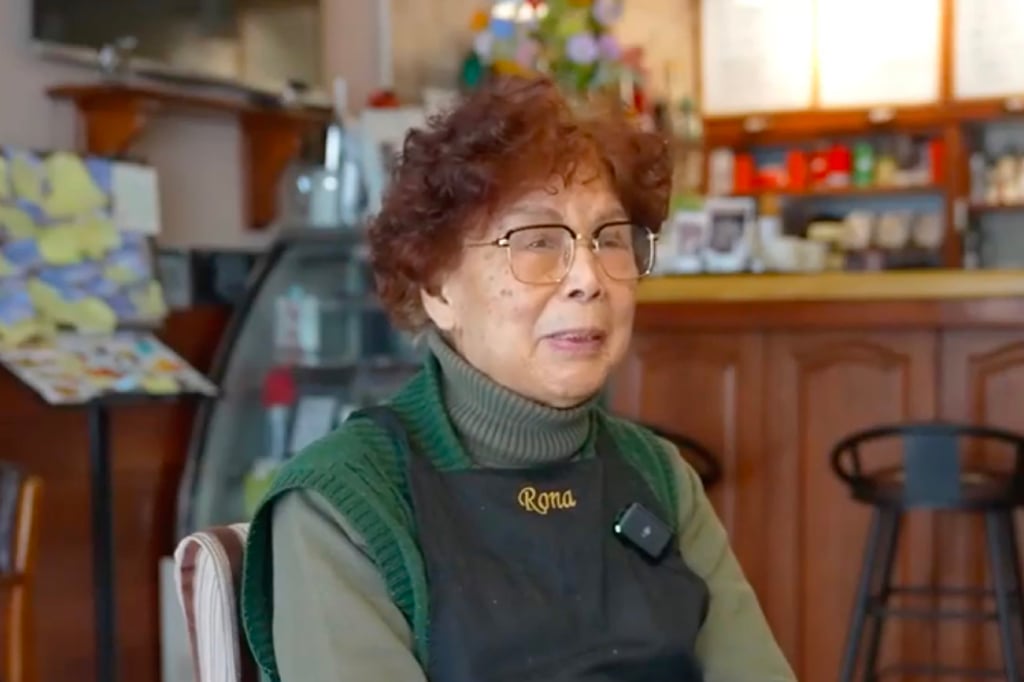 After her husband died, Zhao noted that she felt completely lost, and her son advised her to oversee the coffee shop to help clear her thoughts. Photo: Baidu