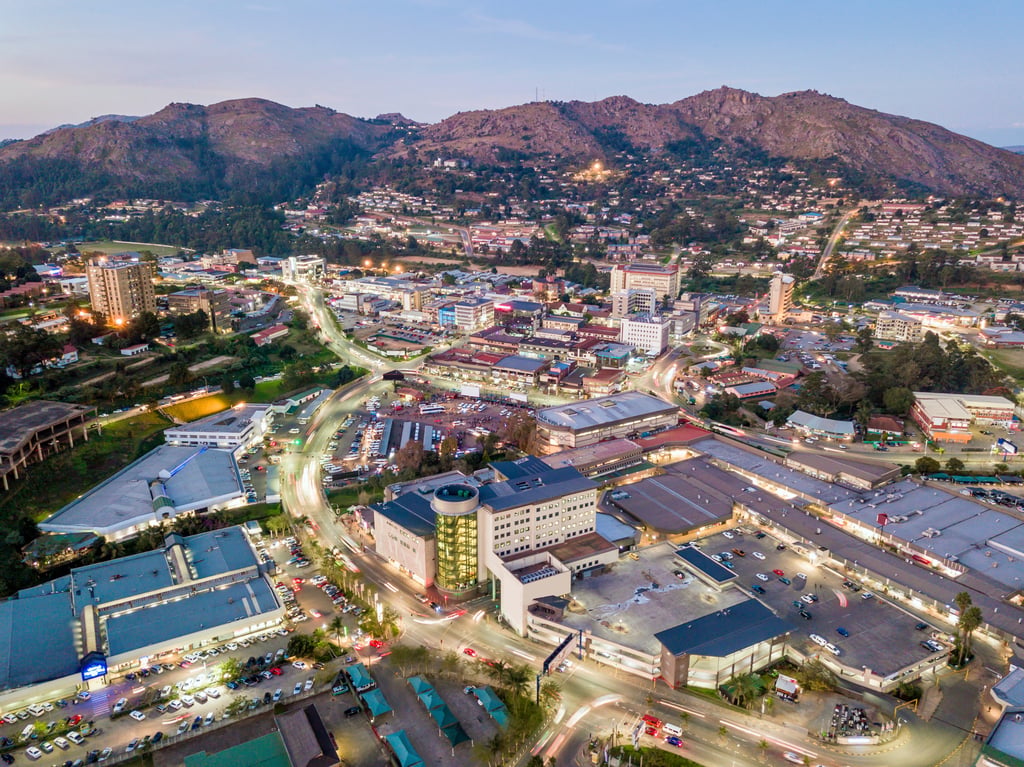 Mbabane, capital city of eSwatini, Africa. Photo: Shutterstock