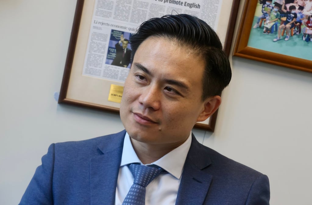Lawmaker Mark Chong. Photo: Jonathan Wong