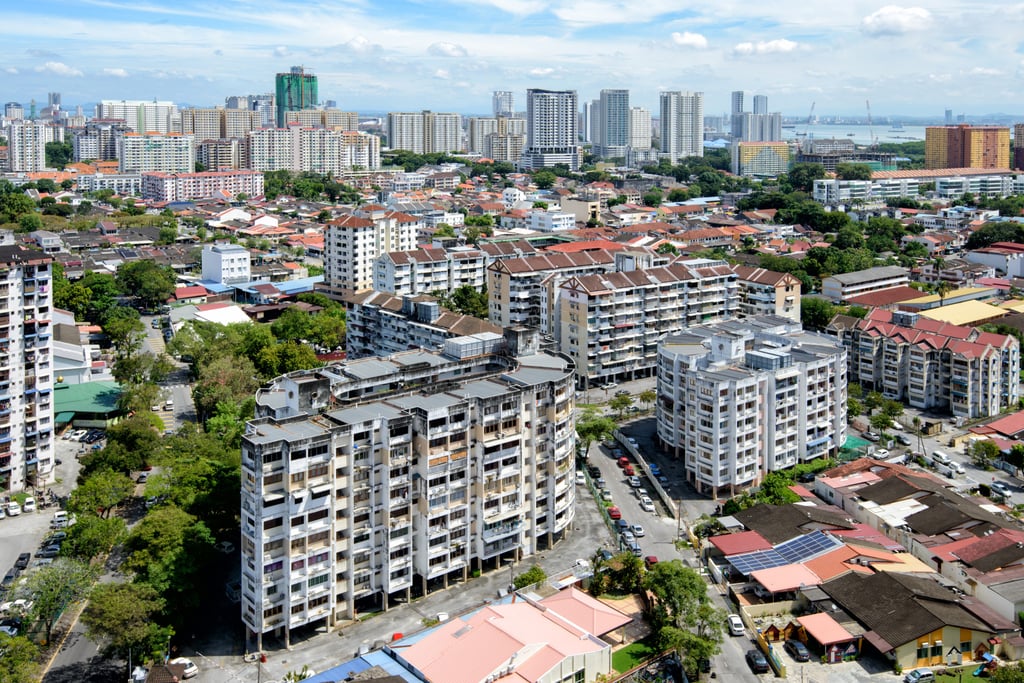 Aerial view of residential view in Penang island, Malaysia. Photo: Getty Images Aerial view of residential view in Penang island, Malaysia. Photo: Getty Images