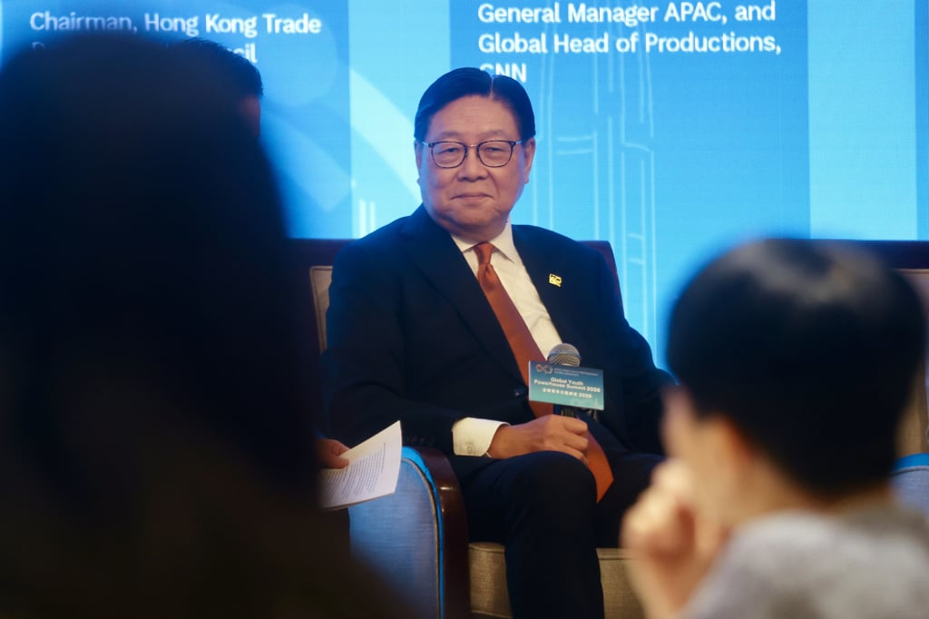 Ma at the Global Youth Powerhouse Summit. Photo: Jonathan Wong