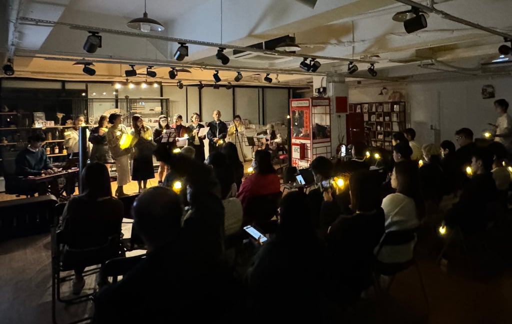 Members of Youth Cancer Hong Kong and their guests at a support group gathering in Hong Kong. Photo: Youth Cancer Hong Kong