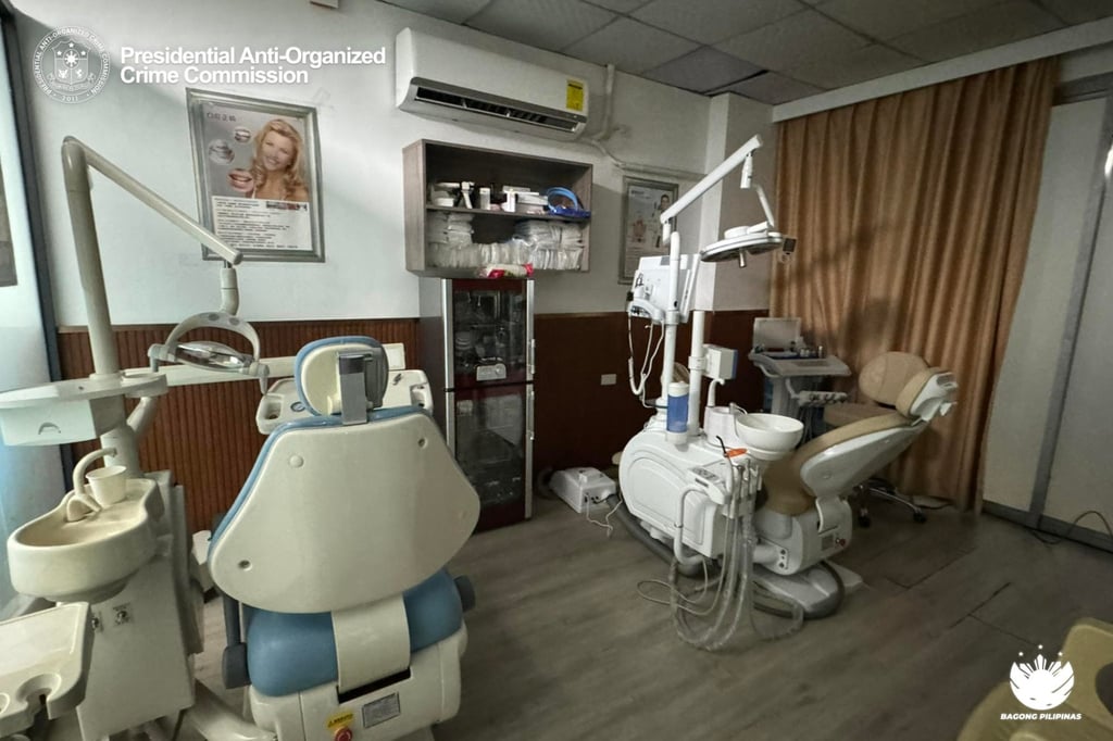 Medical equipment found during a 2024 raid on a Pogo-linked underground medical facility in Pasay City, Philippines. Photo: PAOCC Medical equipment found during a 2024 raid on a Pogo-linked underground medical facility in Pasay City, Philippines. Photo: PAOCC