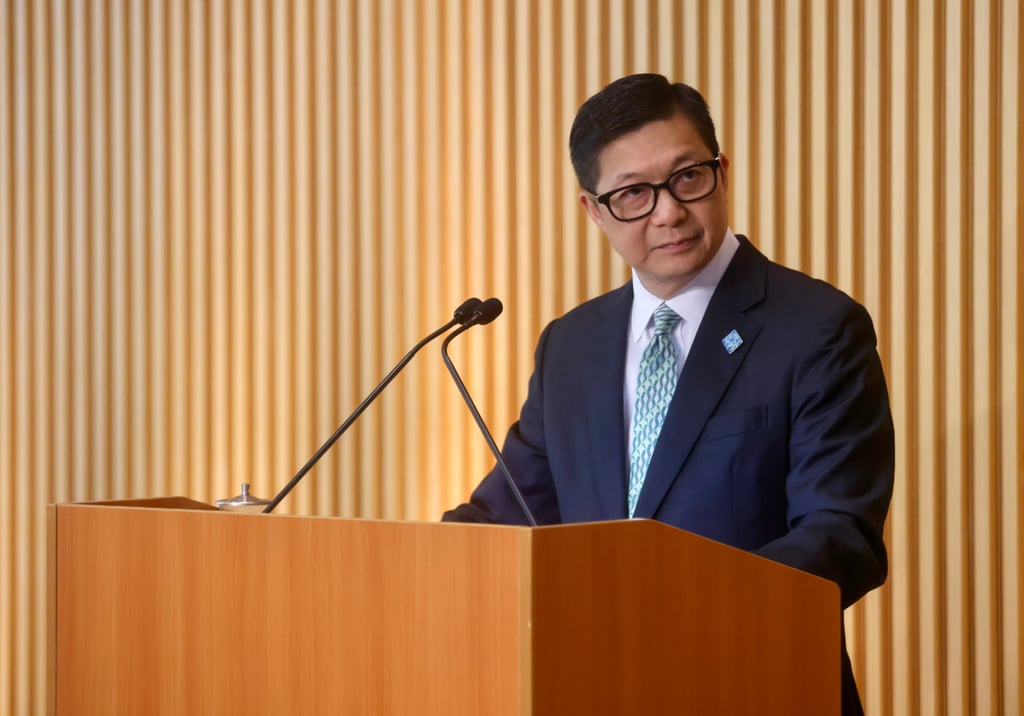 Chris Tang has urged travellers in no rush to use the revamped port to visit after its initial opening. Photo: Jonathan Wong Chris Tang has urged travellers in no rush to use the revamped port to visit after its initial opening. Photo: Jonathan Wong