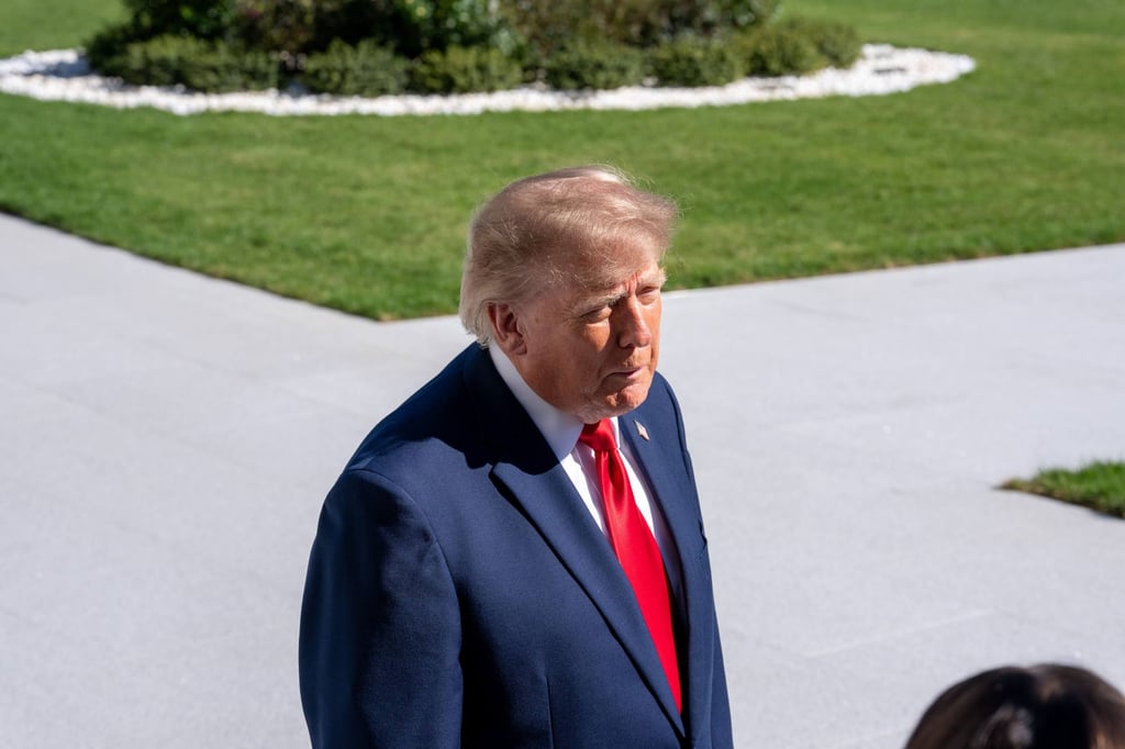 US President Donald Trump at the White House. Photo: Zuma Press Wire / dpa US President Donald Trump at the White House. Photo: Zuma Press Wire / dpa
