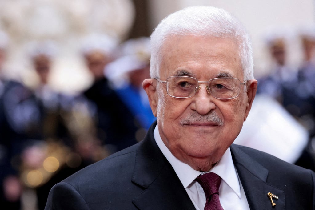 Palestinian Authority President Mahmoud Abbas in Italy in 2025. Abbas has ruled by decree since ⁠his presidential mandate expired in 2009. Photo: Reuters