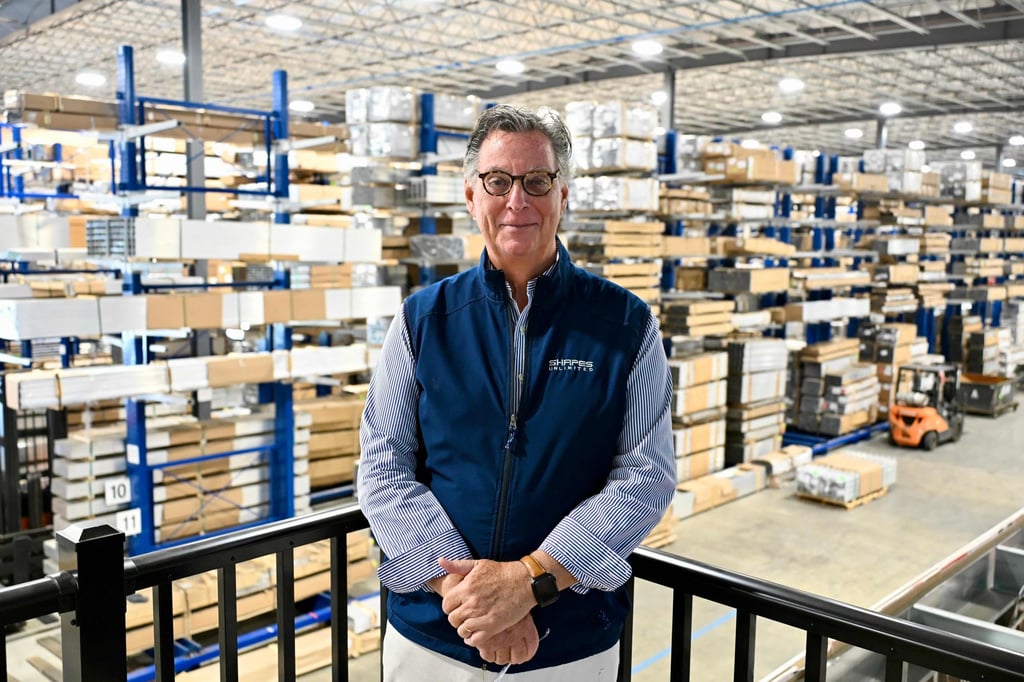Shapes Unlimited CEO Doug Rende. Photo: AFP Shapes Unlimited CEO Doug Rende. Photo: AFP