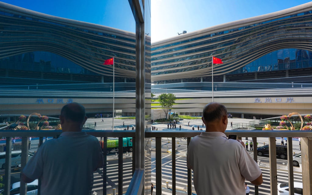 The redeveloped Huanggang Port will begin operations at 6.30am on Monday. Photo: Kit Lai