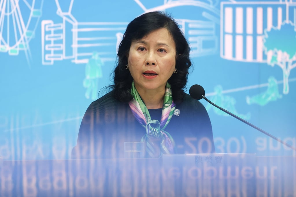 Transport minister Mable Chan says the port’s operations on its opening day were smooth and met authorities’ expectations. Photo: Edmond So