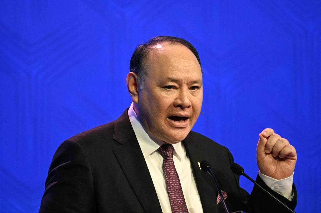 The Chinese embassy in Manila has accused Philippine Defence Secretary Gilberto Teodoro of suspending military-to-military communication out of “political self-interest”. Photo: AFP