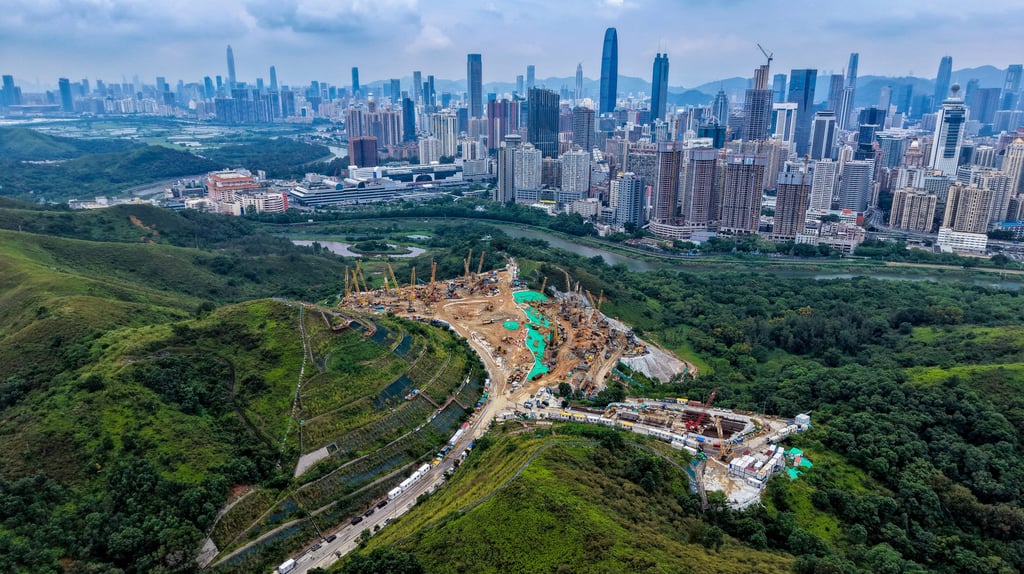 The Sandy Ridge project set a very good milestone because it is less than two times the land cost on the mainland, according to Sunny Chai. Photo: Elson Li
