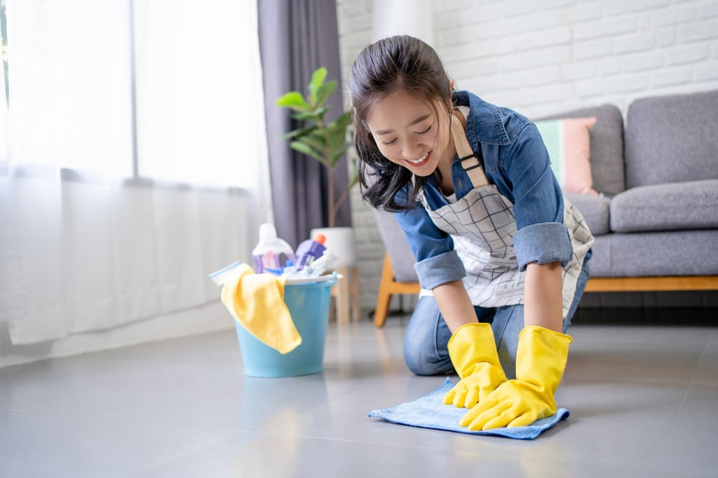 Robots are increasingly being trained to handle domestic chores, with the goal of one day replacing humans for tasks like the floor cleaning shown above. Photo: Shutterstock