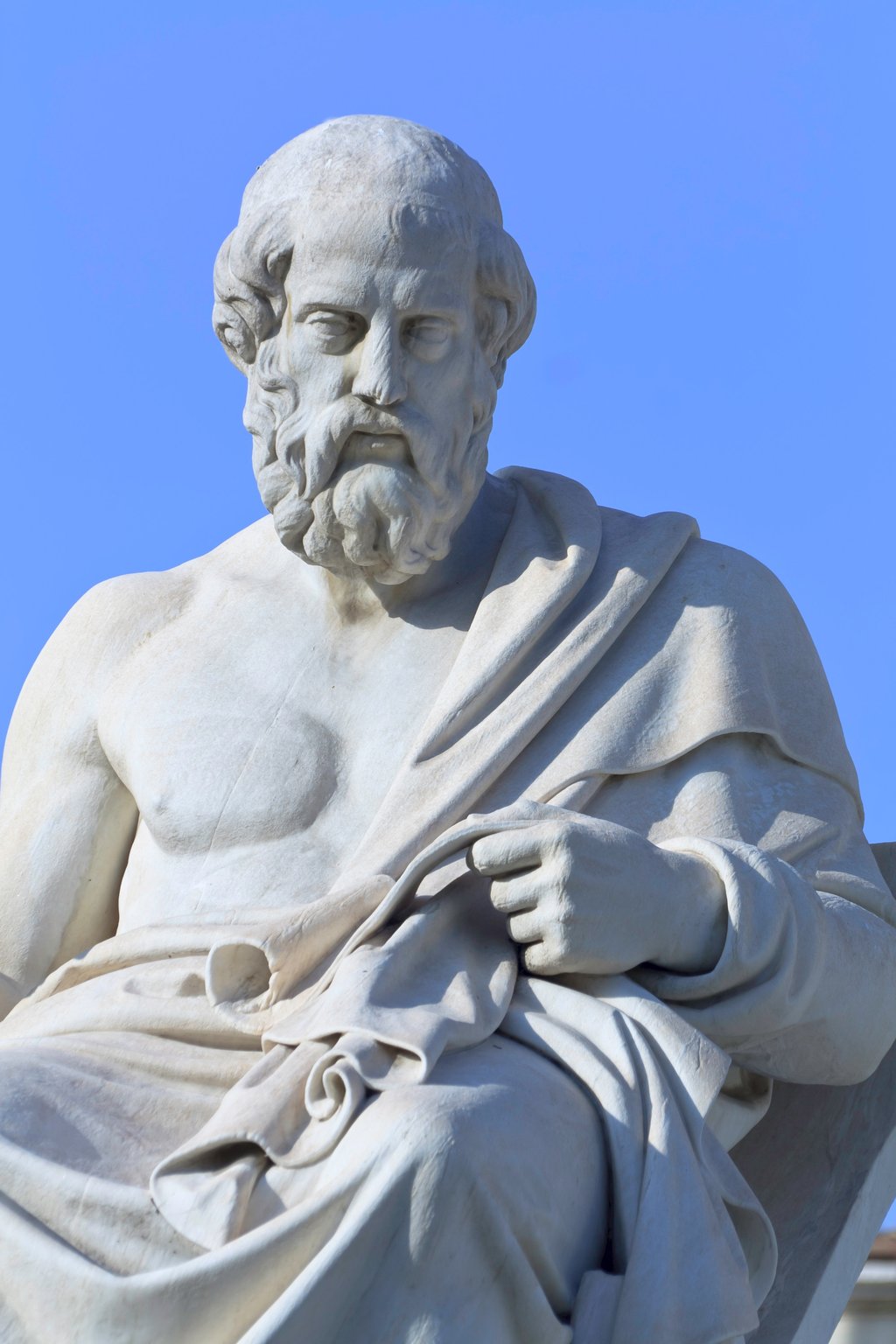 Promoters of Western civilisation claim an intellectual lineage stretching back to Plato even though the ancient Greek philosopher would probably be horrified by modern democracies. Photo: Shutterstock