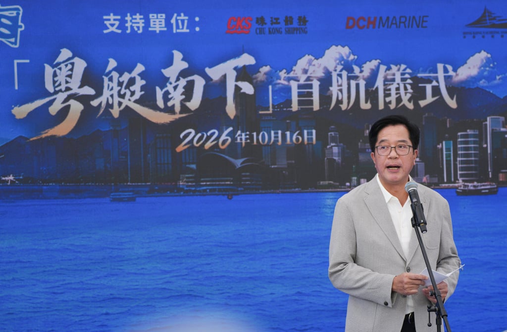 Deputy finance chief Michael Wong says the government plans to roll out more measures to develop Hong Kong’s yacht economy. Photo: Kit Lai