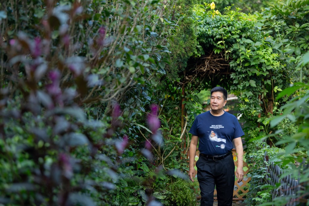Yau wants butterfly habitats incorporated into new districts, extending his conservation vision beyond Tai Po’s Fung Yuen Butterfly Reserve. Photo: Kong Yat-pang