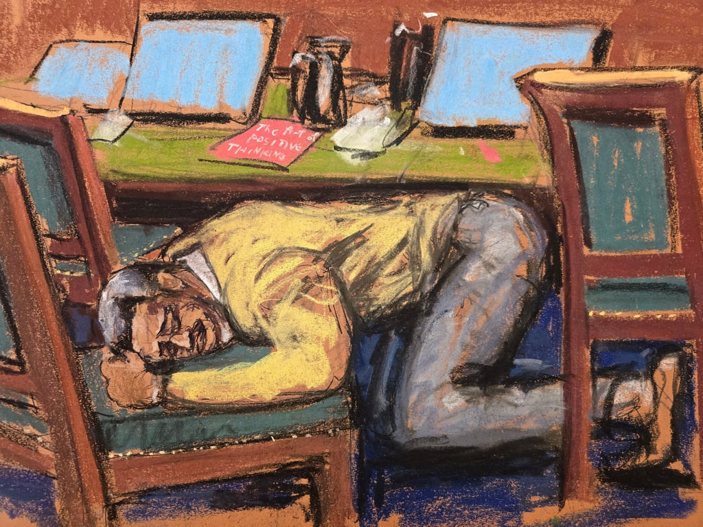Sean “Diddy” Combs reacts after verdicts are read for the five counts against him during his sex-trafficking trial in New York in July 2025. Courtroom sketch: Jane Rosenberg via Reuters Sean “Diddy” Combs reacts after verdicts are read for the five counts against him during his sex-trafficking trial in New York in July 2025. Courtroom sketch: Jane Rosenberg via Reuters