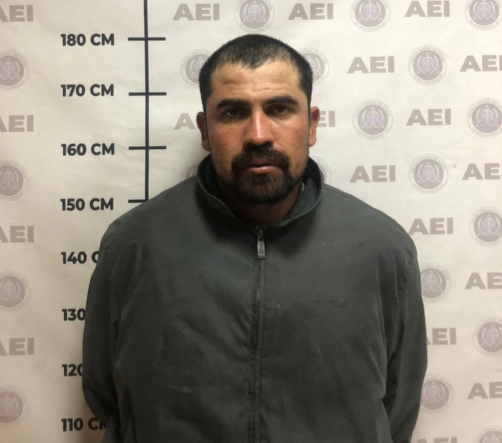 Jesus Gerardo Garcia is seen in a booking photo. Photo: Baja California State Attorney General’s Office / AFP