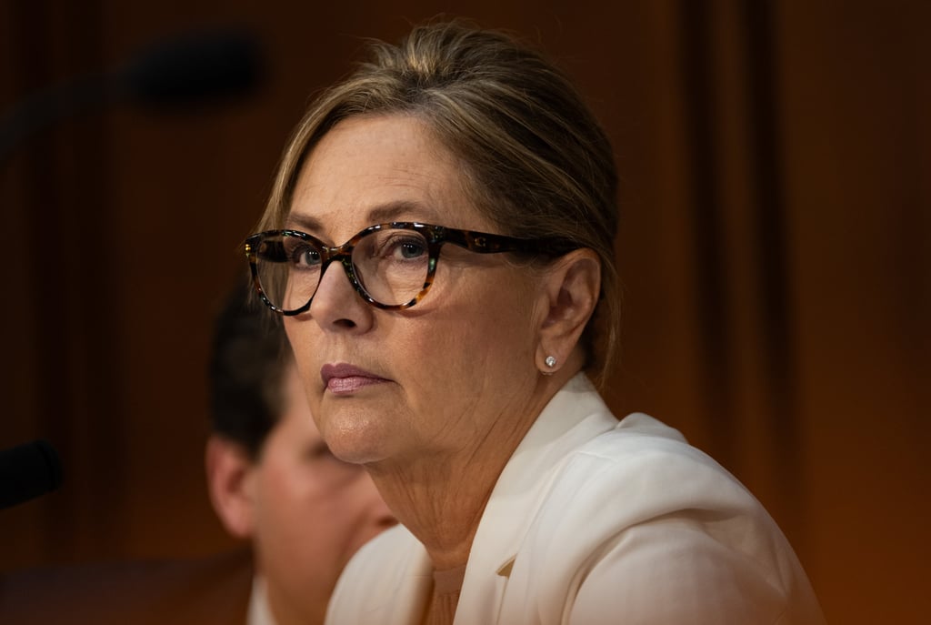 Senator Darline Graham listens to a Senate Judiciary Committee hearing on Capitol Hill on September 29. Photo: AP
