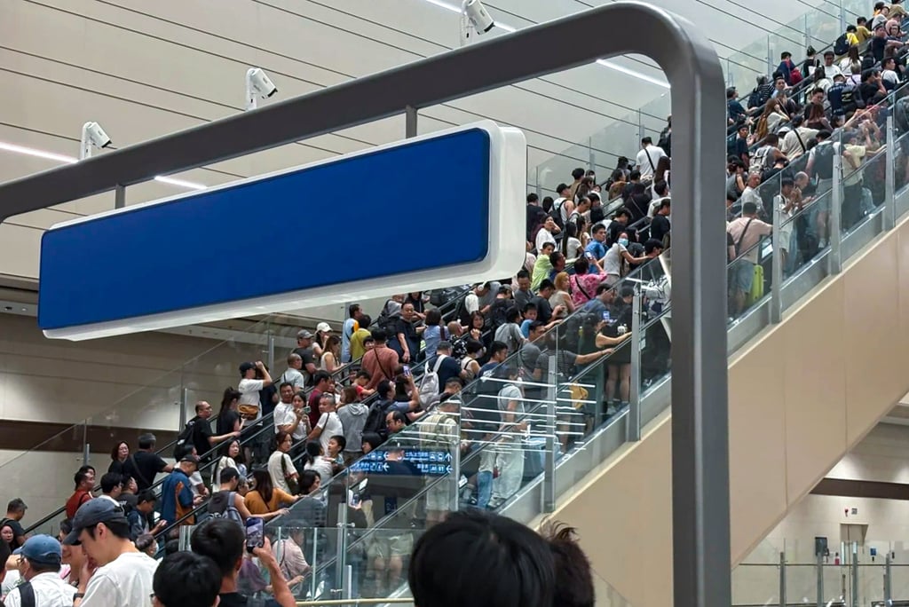 Lawmakers urged clearer guidance on the new automated clearance channels after travellers faced lengthy queues over the holiday weekend. Photo: Handout