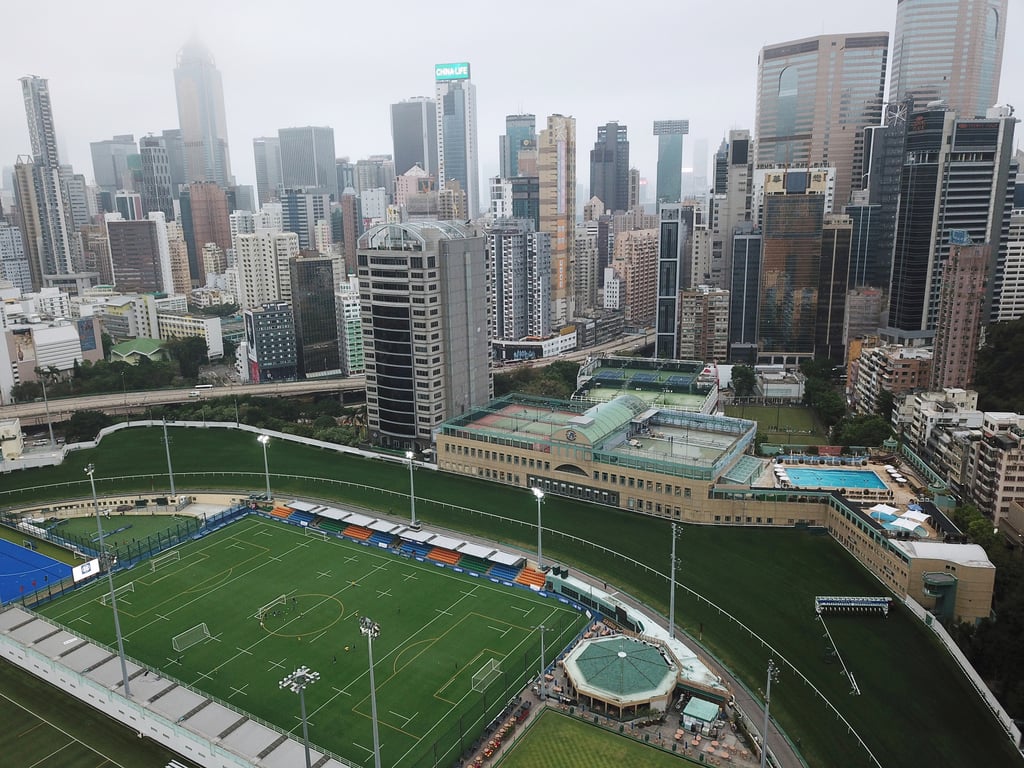 The Hong Kong Football Club facility in Causeway Bay. Photo: Roy Issa