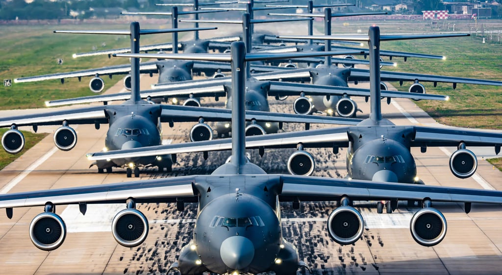 China’s Y-20B heavy transport aircraft can be converted into an aerial refuelling tanker, potentially boosting PLA Air Force capacities deeper into the western Pacific. Photo: CCTV