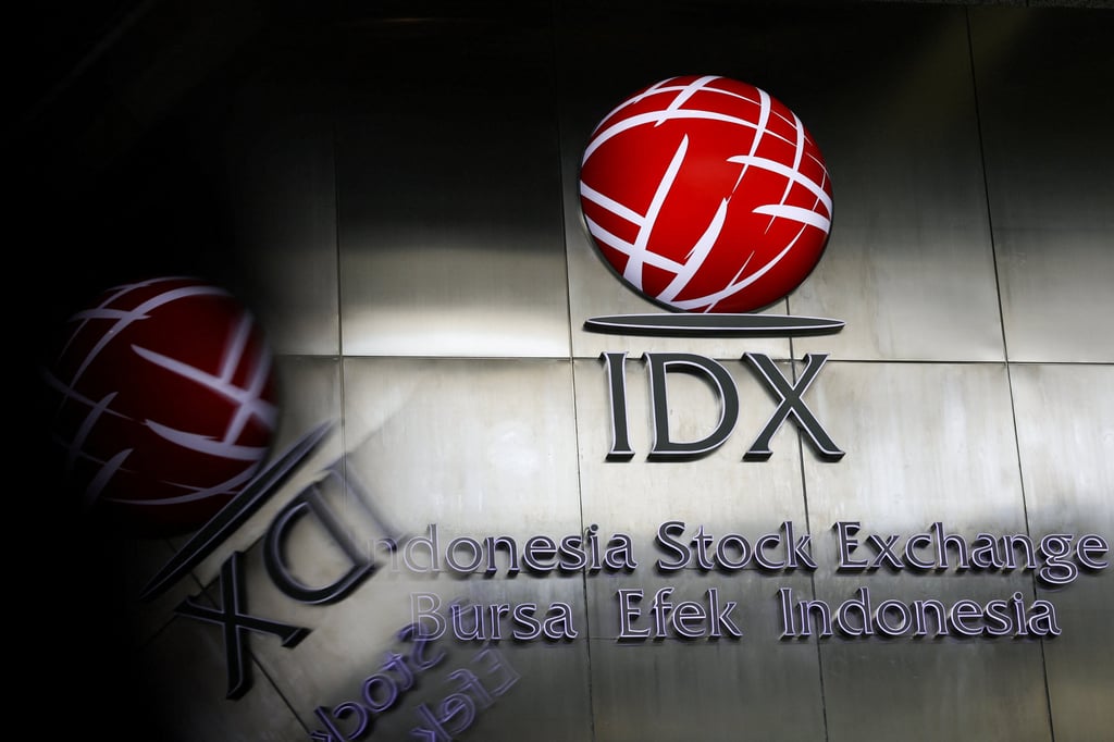 The Indonesia Stock Exchange logo displayed in Jakarta. The bourse says it is committed to greater transparency and greater market data integrity. Photo: Reuters